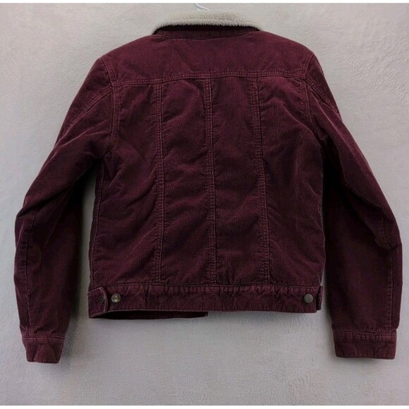 Carhartt 100659 625 Sherpa Lined Button Up Corduroy Chore Jacket Women's S 4/6 - Picture 14 of 14